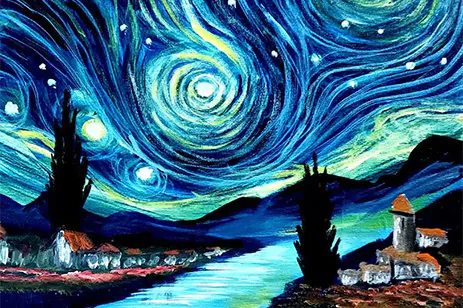 Stir Up the Paint: "Van Gogh Saturday"