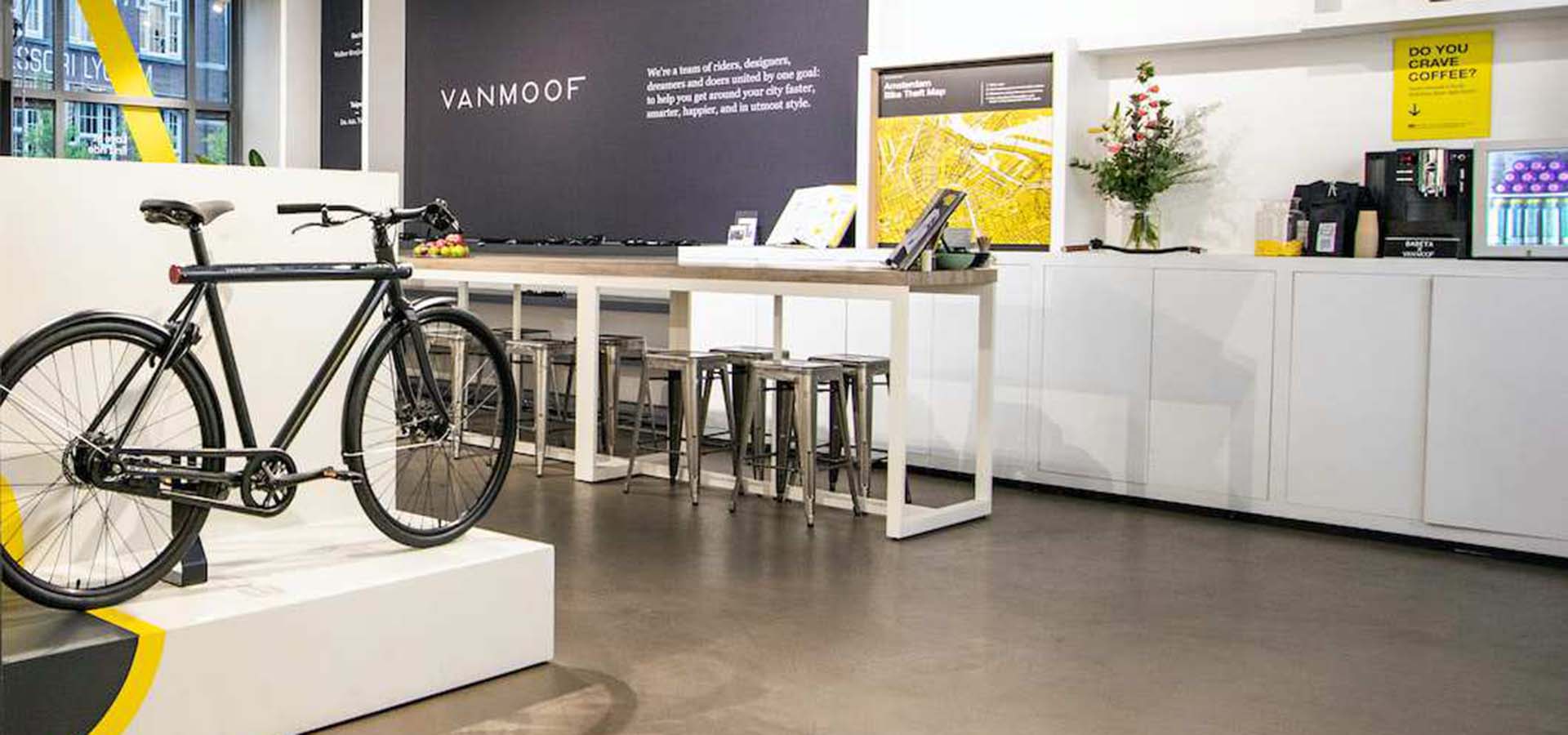 Show room for electric bikes