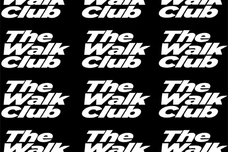 The Walk Club logo step & repeat