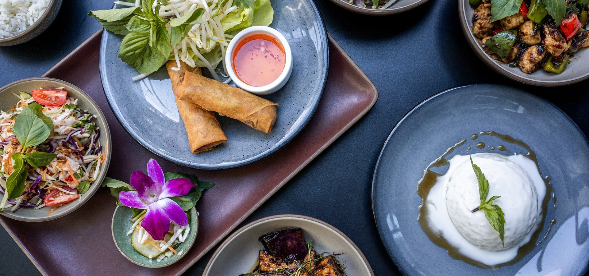 array of wild ginger food