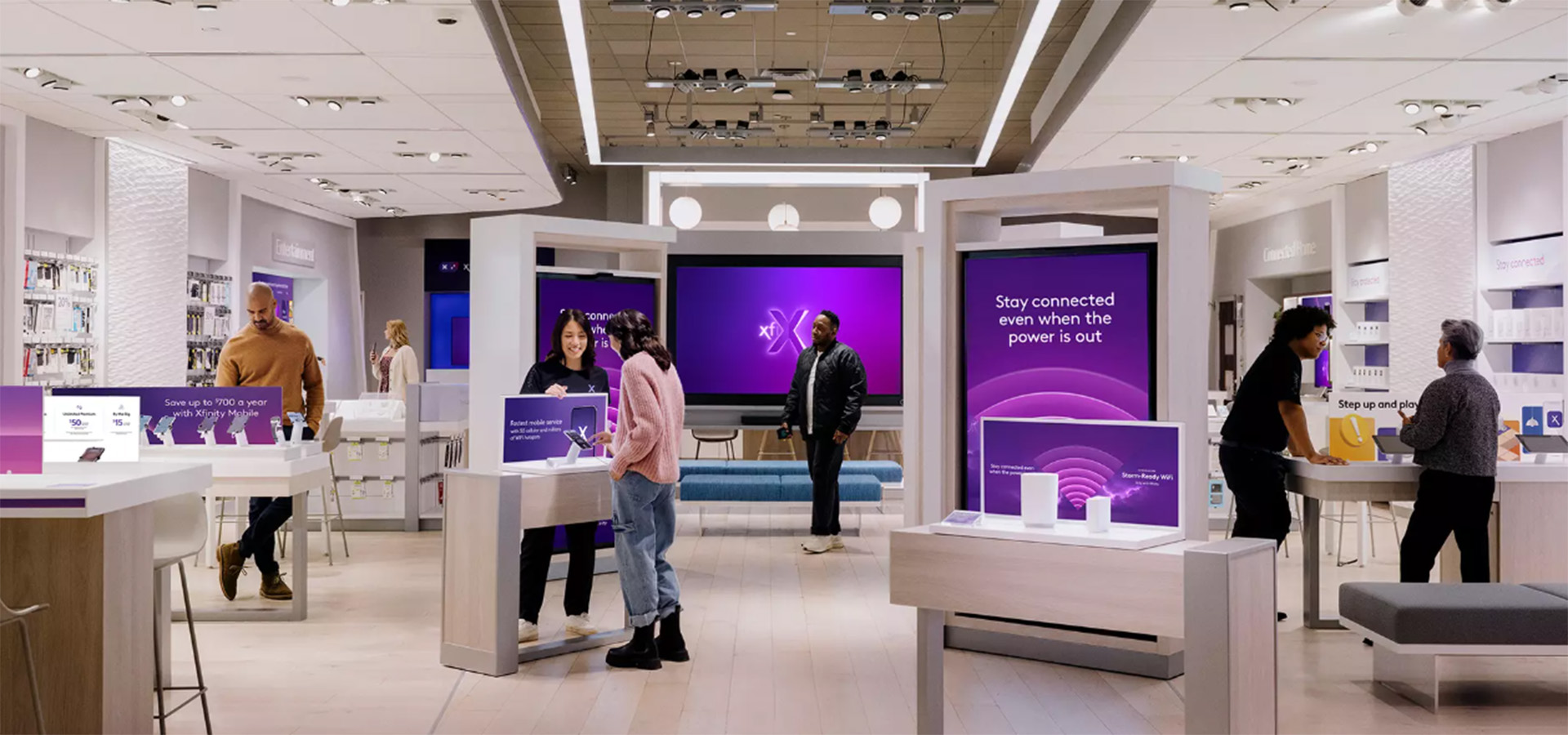 xfinity store interior