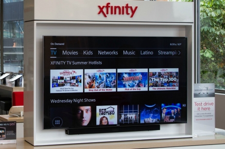 Xfinity product display