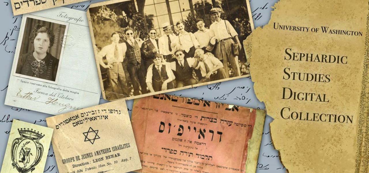 Collection of historical Jewish documents.