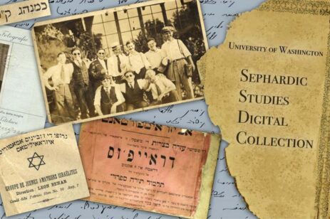Collection of historical Jewish documents.