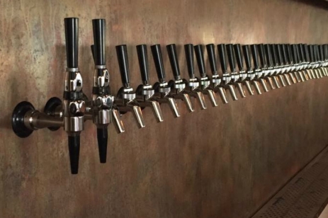 Image of beer taps